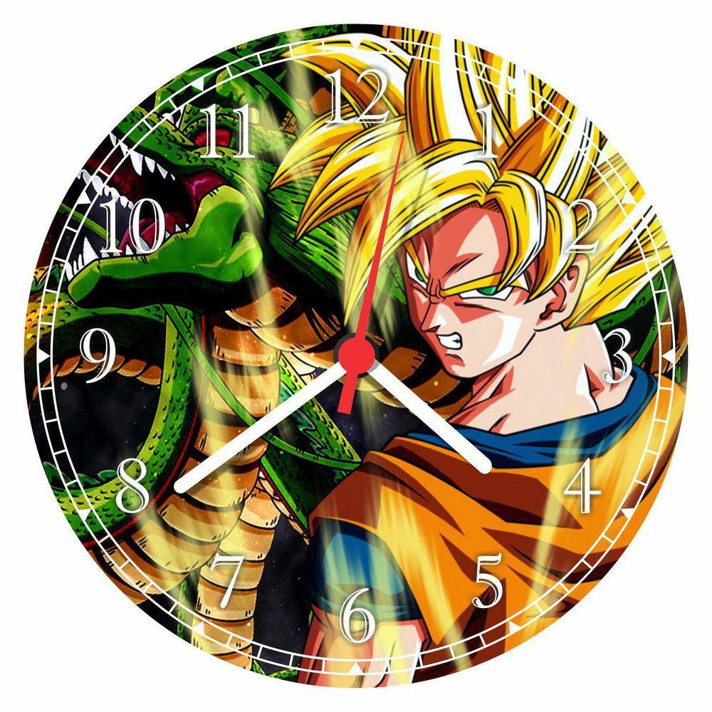 Quadro Decorativo Dragon Ball Goku Desenho Com Moldura G03