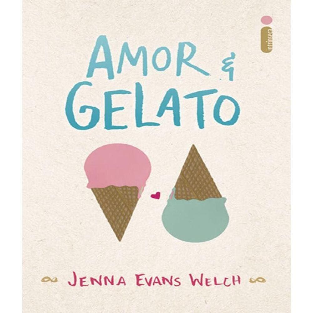 Livro Amor E Gelato