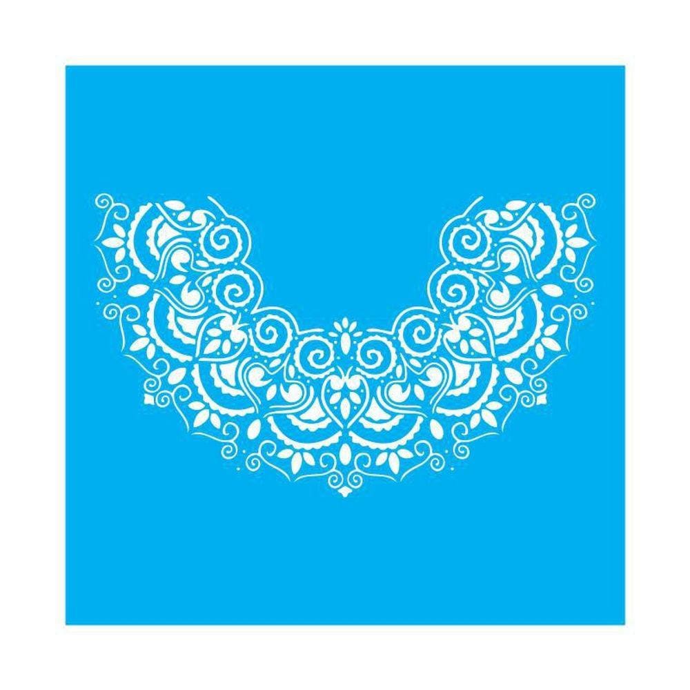 Stencil Tamako Mandala - 30X30Cm - Ref 9677