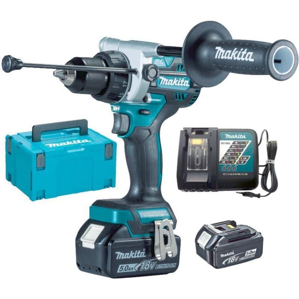 Parafusadeira Furadeira Bateria 18V Bivolt Dhp486Rtj Makita