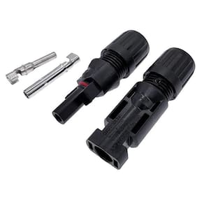Conector Mc4 Para Painel Solar Par (Macho + Femea)
