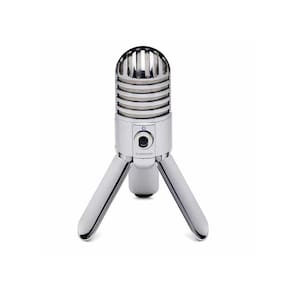 Microfone Condensador Samson Meteor Cardióide Para Voz Usb