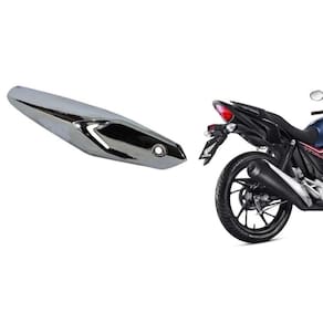 Protetor Escapamento Cg Titan Fan Cargo Start 160 Ate 2021