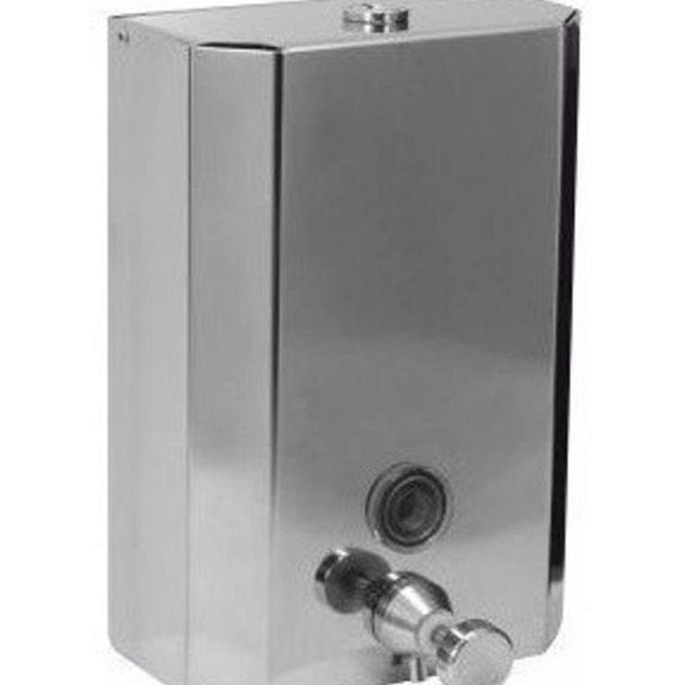Saboneteira 2 Litros Em Aço Inox 304 Com Fechadura