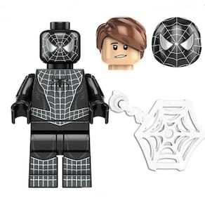 Boneco Blocos Homem Aranha Sem Volta Pra Casa Preto E Branco