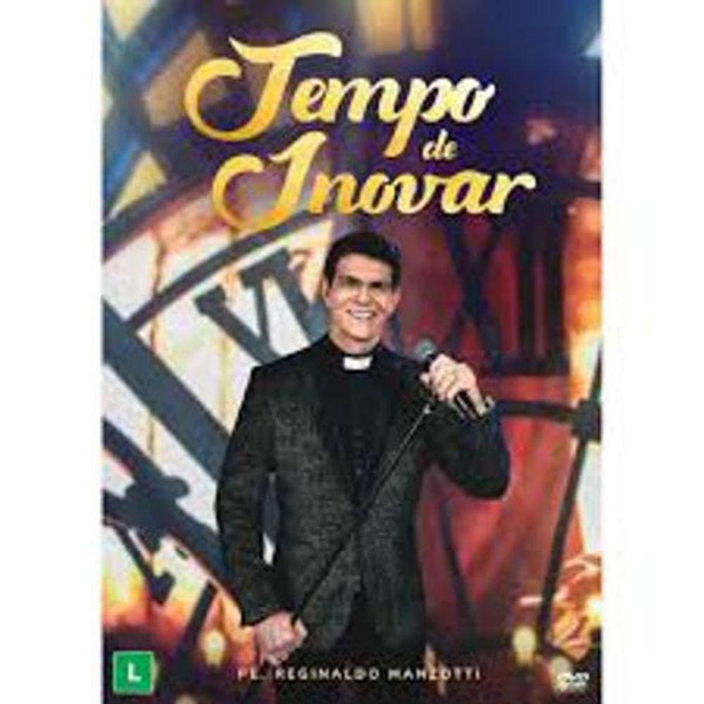 Dvd Padre Reginaldo Manzotti - Tempo De Inovar