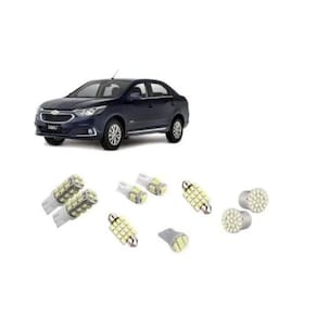 Kit Lâmpadas Led Pingo Teto Placa Re Novo Cobalt 2015 Gm