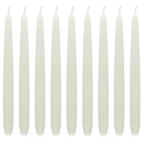 Kit 10 Vela Lisa 25 Cm Brancas Decoração Festa Casamento