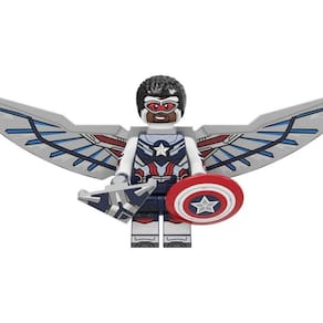 Boneco Bloco De Montar Captain America Falcon/Sam Wilson