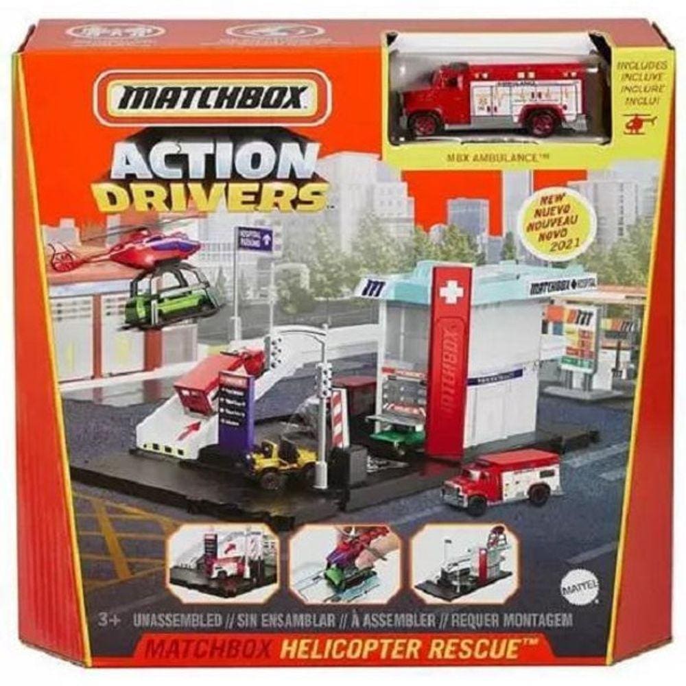 Pista Matchbox - Conjunto Action Drivers Und Sortida Mattel
