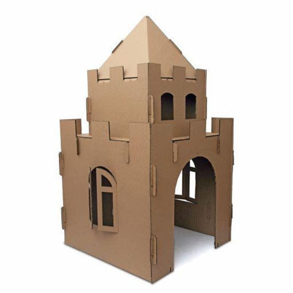 Castelo De Papelão Para Entrar E Se Divertir