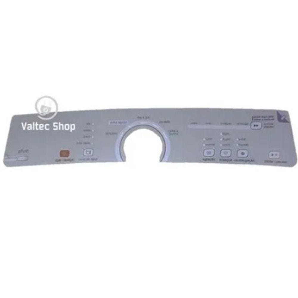 Adesivo Membrana Lavadora Brastemp Ative Bwg11 Bwg11A Cinza