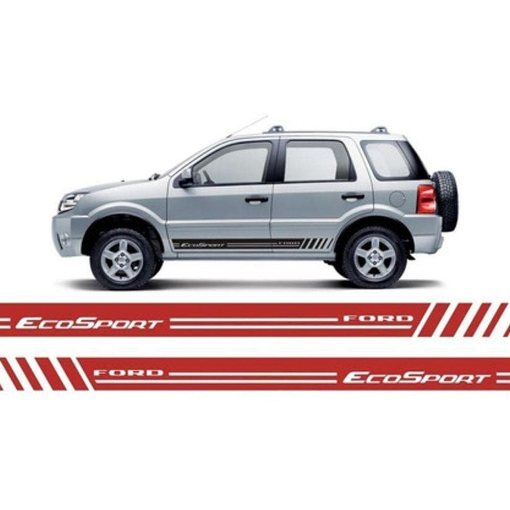 Kit Adesivo Ecosport Ford Eg2 Faixa Lateral Acessórios Lpc