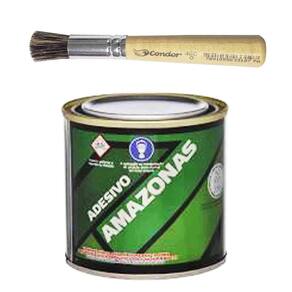 Cola Para Carpete Automotivo Amazonas 200G+ Pincel De Cola