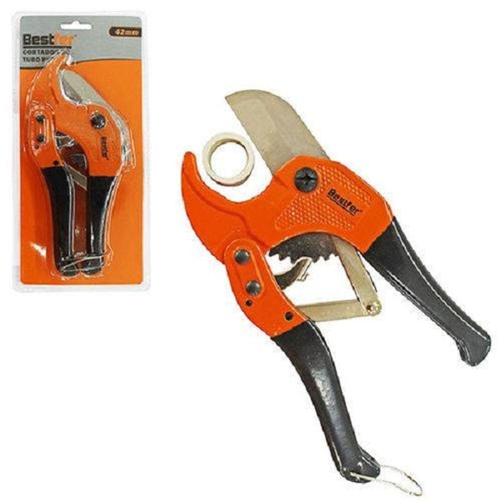 Cortador De Tubo Pvc 42mm Com Trava