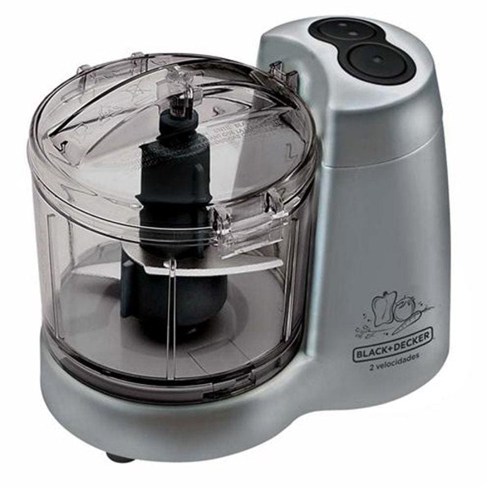 Miniprocessador Prata Black E Decker HC32P 127V