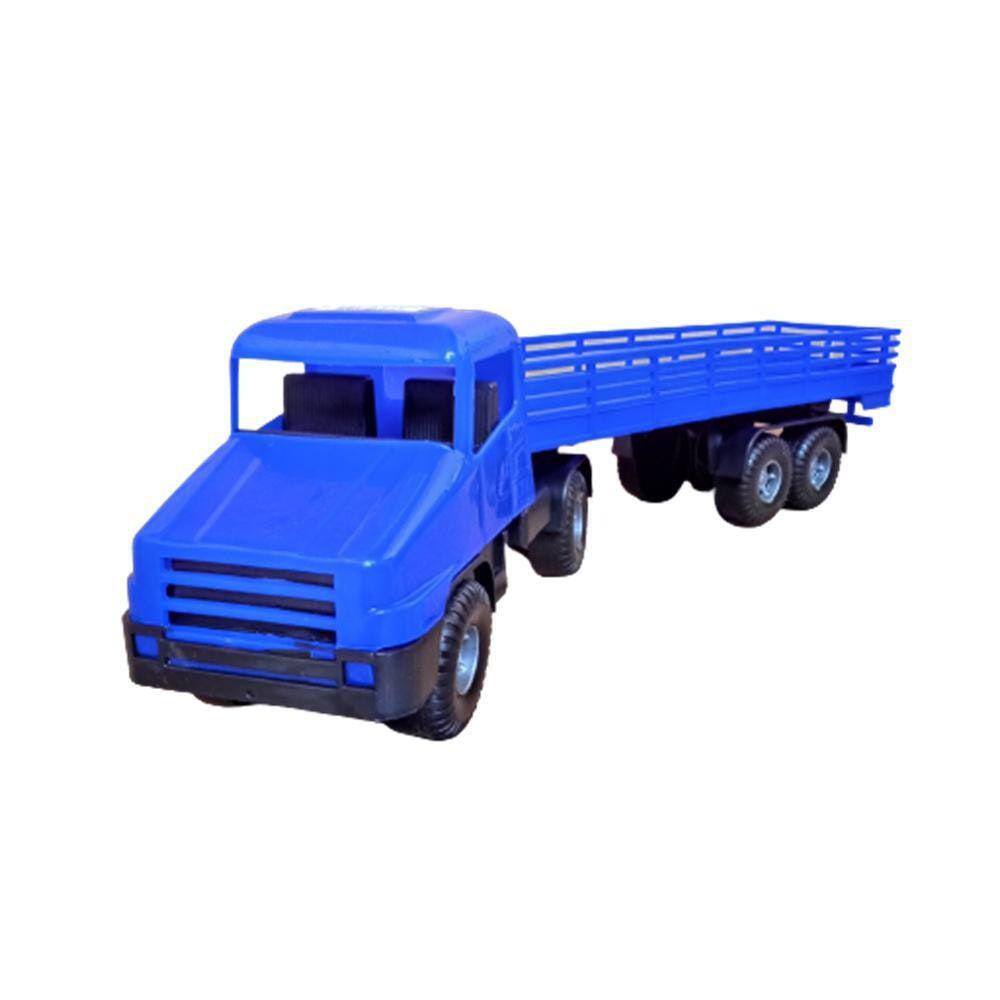 Caminhão Carreta Diamond Truck Baú - 67cm - Roma Brinquedo