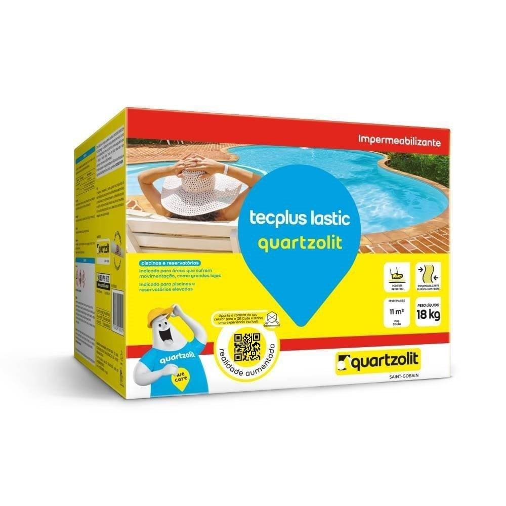 Argamassa Lastic Top Quartzolit Impermeabilizante 18kg