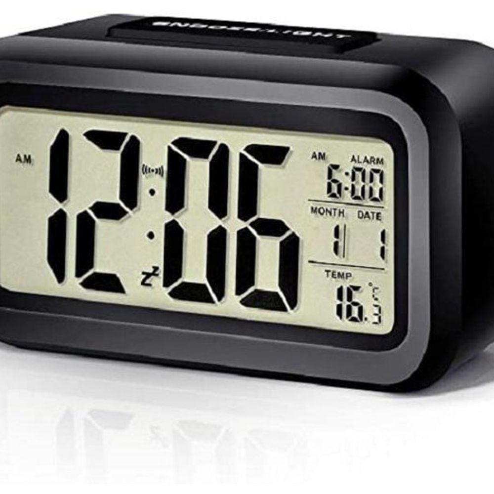 Despertador Digital Números Grandes Lcd 1019
