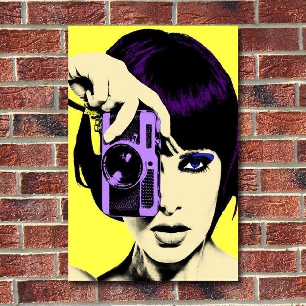 Placa Decorativa Arte Tamanho:20x30cm