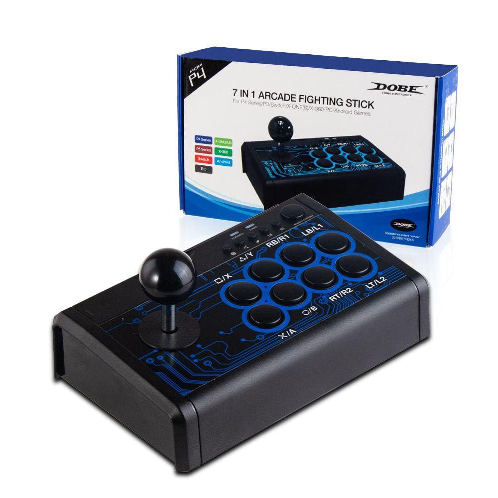 Controle Arcade 7 em 1 Multiplataforma