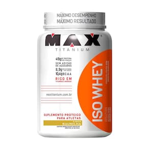 Iso Whey 900Gr  Max Titanium