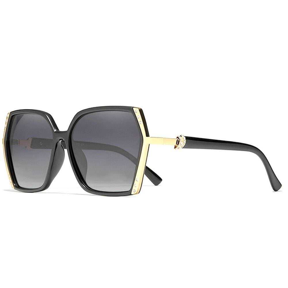 Óculos de Sol Feminino Polarizado Retro Design Elegante borboleta com Proteção Uv400