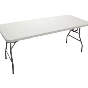 Mesa Camping Dobrável Vira Maleta 1,80M