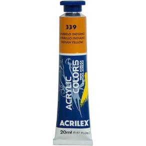 Tinta Acrílica 13123 20Ml Amarelo Indiano 339 Acrilex