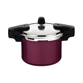 Panela de pressão tramontina torino cerâmico vermelho framboesa 20 cm 4,5 L Tramontina