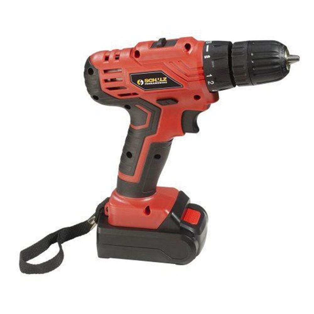 Parafusadeira Schulz 16V Com Kit 13 Peças Bivolt Schulz