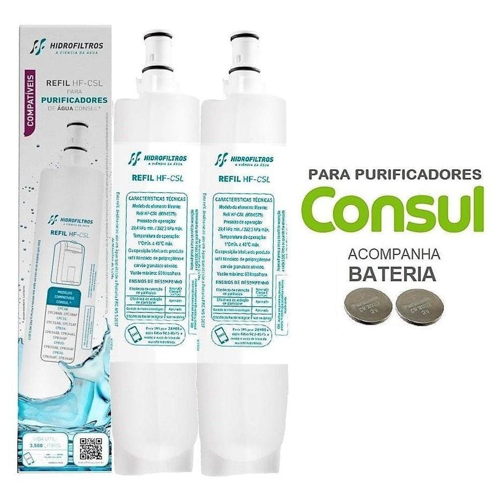 2 Refis Premium Purificador Consul Cpc30 E 31 Cpb34,35 E 36