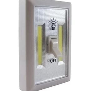 Luminária Interruptor De Luz Led A Pilha Para Armário Parede