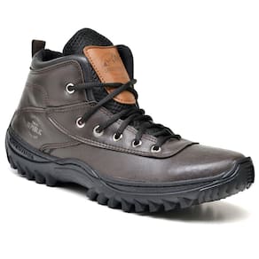 Bota Adventure Sandro Republic Himalaia Marrom Escuro Outlet