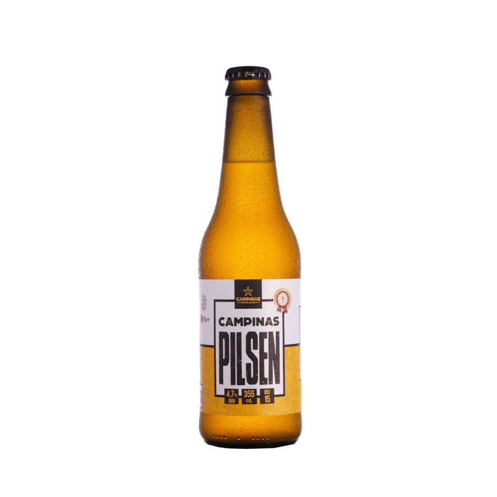 Cerveja artesanal Campinas Pilsen 355ml