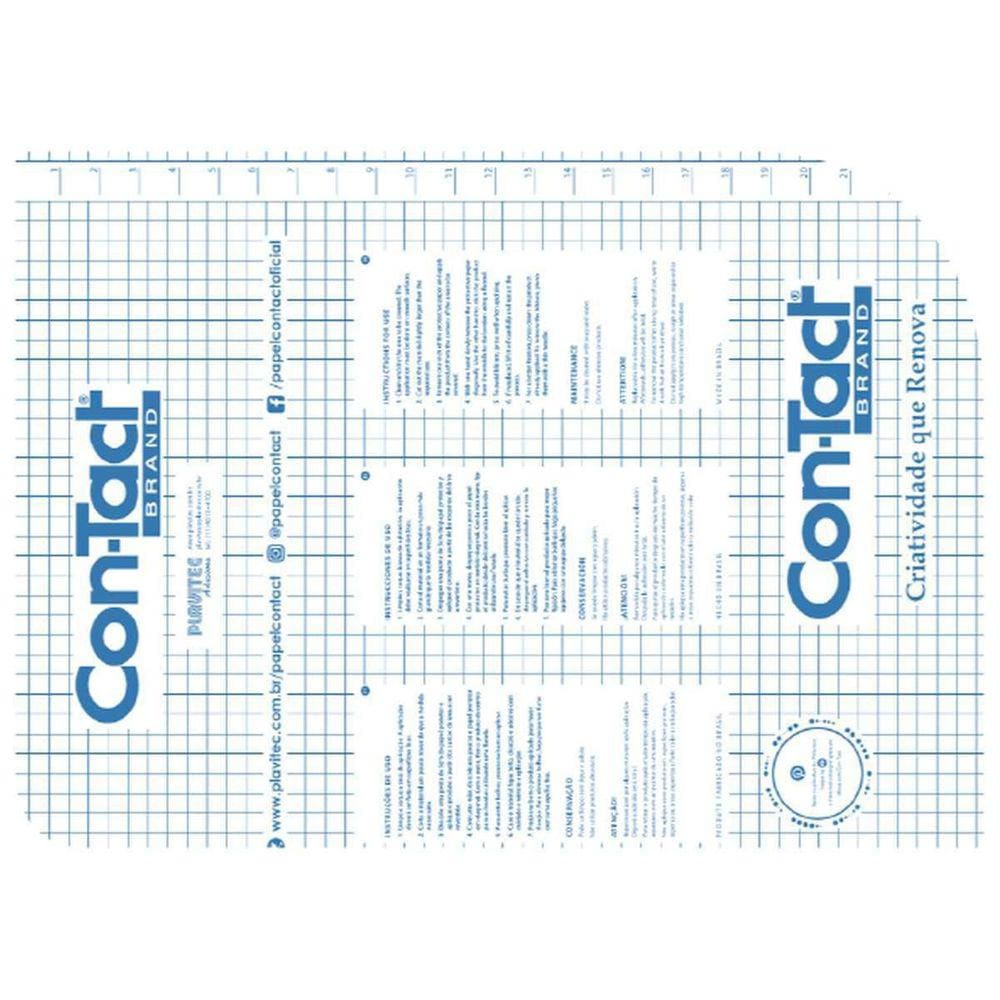Papel Contact Transparente 45Cm X 25M 0,80 Plastcover