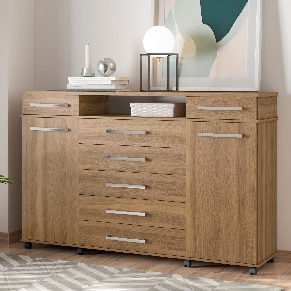 Cômoda 7 gavetas 2 portas London Demóbile