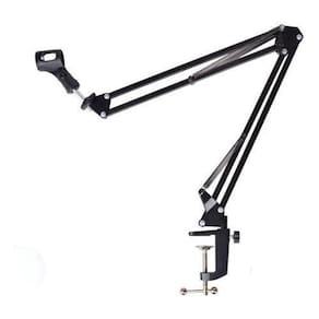 Suporte Articulável Para Microfone Pedestal Apoio De Mesa