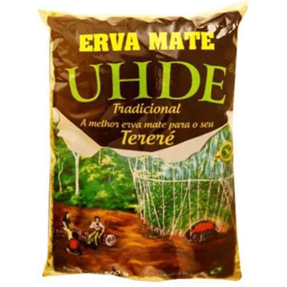 Erva Mate Para Terere Gaúcho Uhde Sabor Tradicional 500Gr