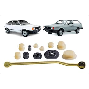 Kit Bucha Trambulador Com Haste Gol Parati Voyage Santana