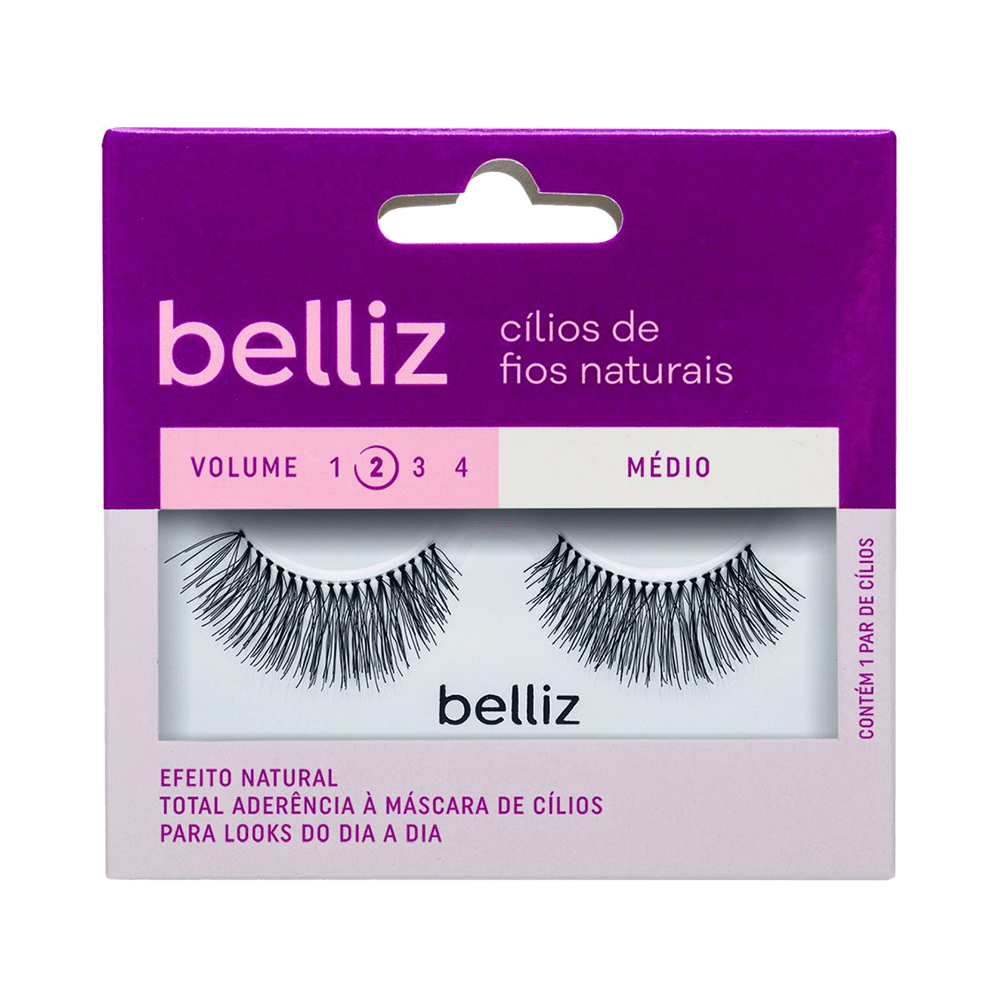 Cilios Belliz Hair Line Volume 2 Medio Ref:2626