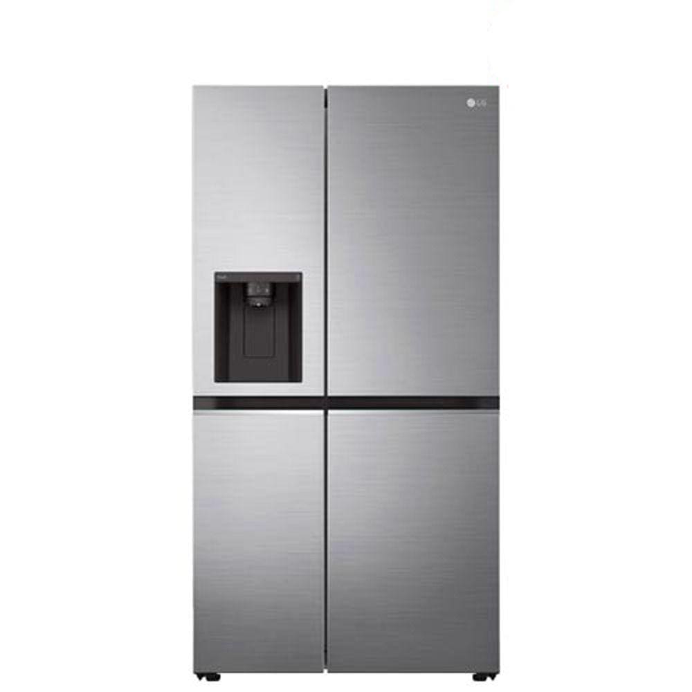 Refrigerador Side by Side LG de 02 Portas Frost Free com 611 Litros UVnano Aço Escovado - GC-L257SLP