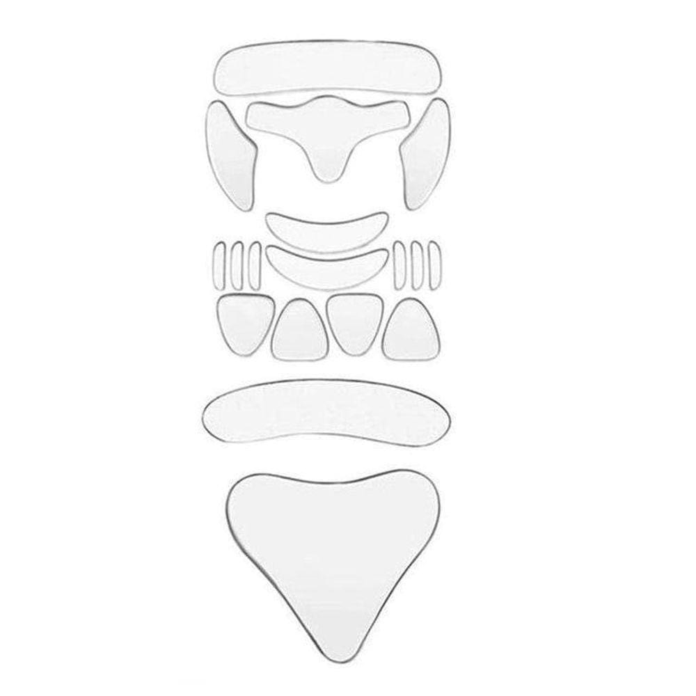 Adesivo Silicone Anti-Rugas 18 Pçs Rosto Testa Busto Pescoço