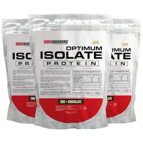 Kit 3X Optimum Isolate Whey Protein 2Kg