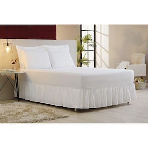 Saia Para Cama Box Casal Padrão Com Elástico