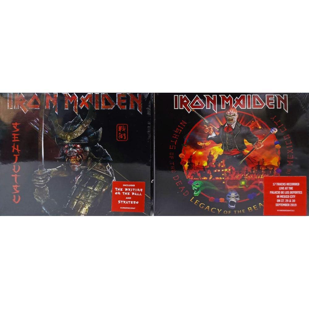 Iron Maiden - Senjutsu+nights Of The Dead - Legacy 2 Cds Duplo