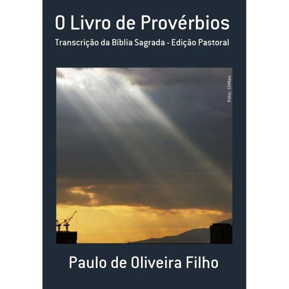 Livro Salmos E Proverbios | Black Friday Pontofrio