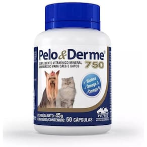 Pêlo E Derme 750 Dha Epa 60 Cápsulas