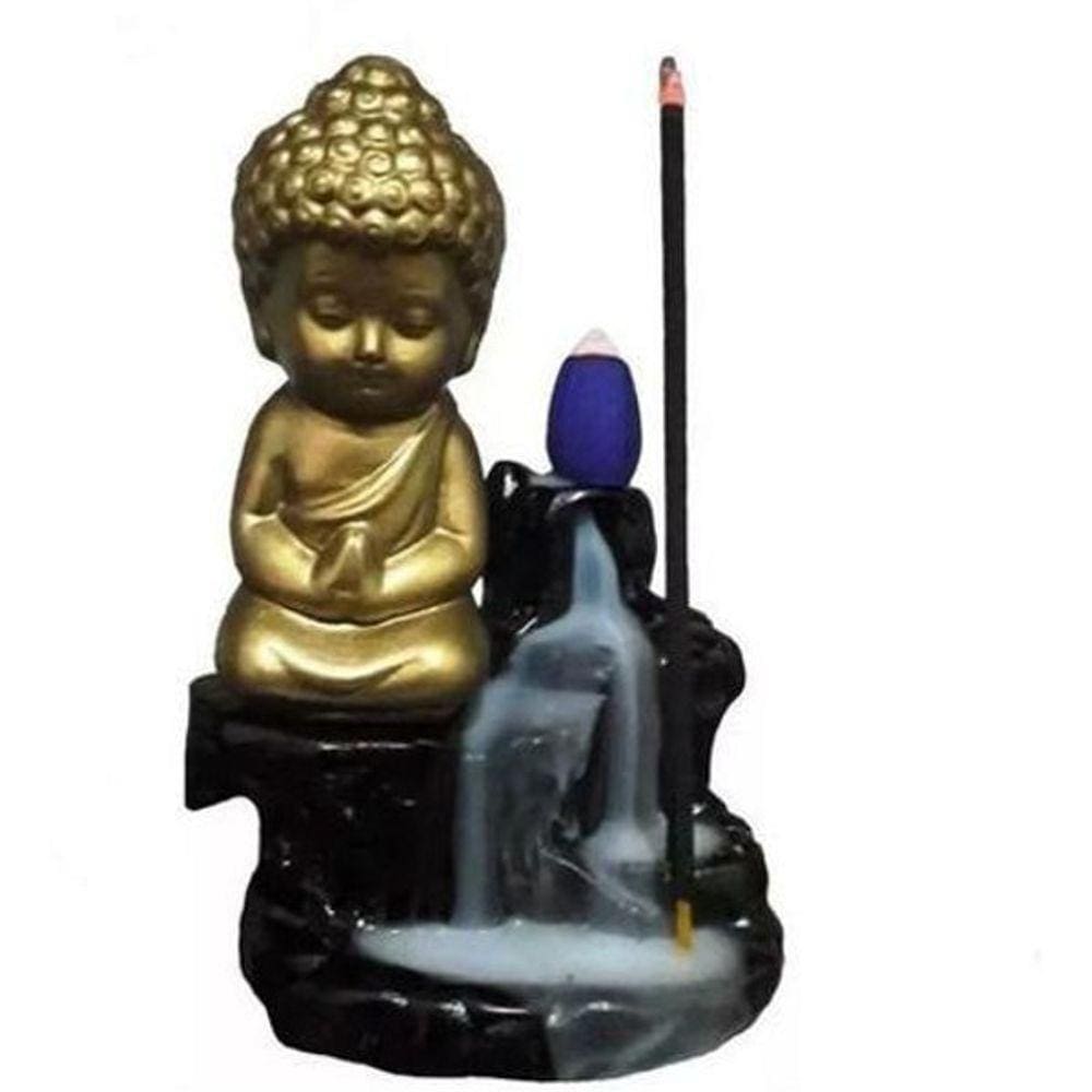 Incensário Cascata Budinha / Atacado Kit Com 10 Unidades