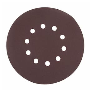 Disco De Lixa Gr80 10 Furos 225Mm 10 Unidades 15307.6 Lynus